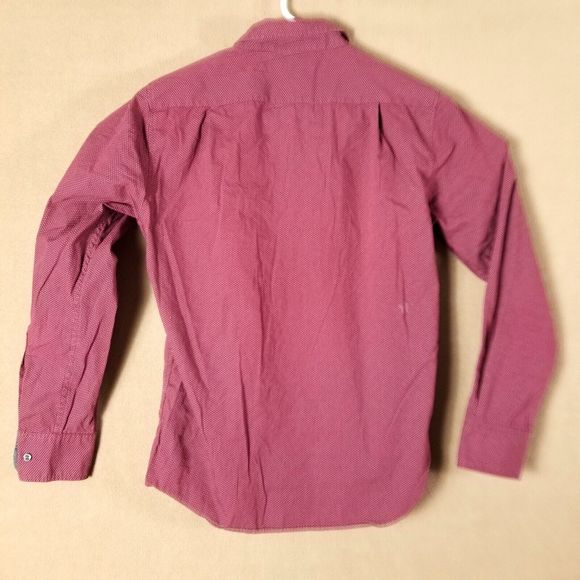 BEVERLY HILLS Polo Club Button Down Shirt Men's Casual long sleeve collared Smal - Picture 8 of 8